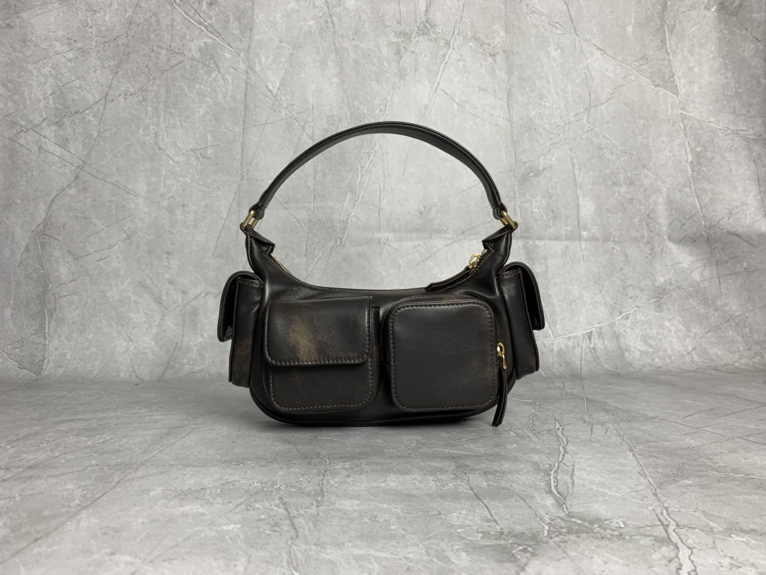 Miu Miu Multi-Pocket Biker Bag