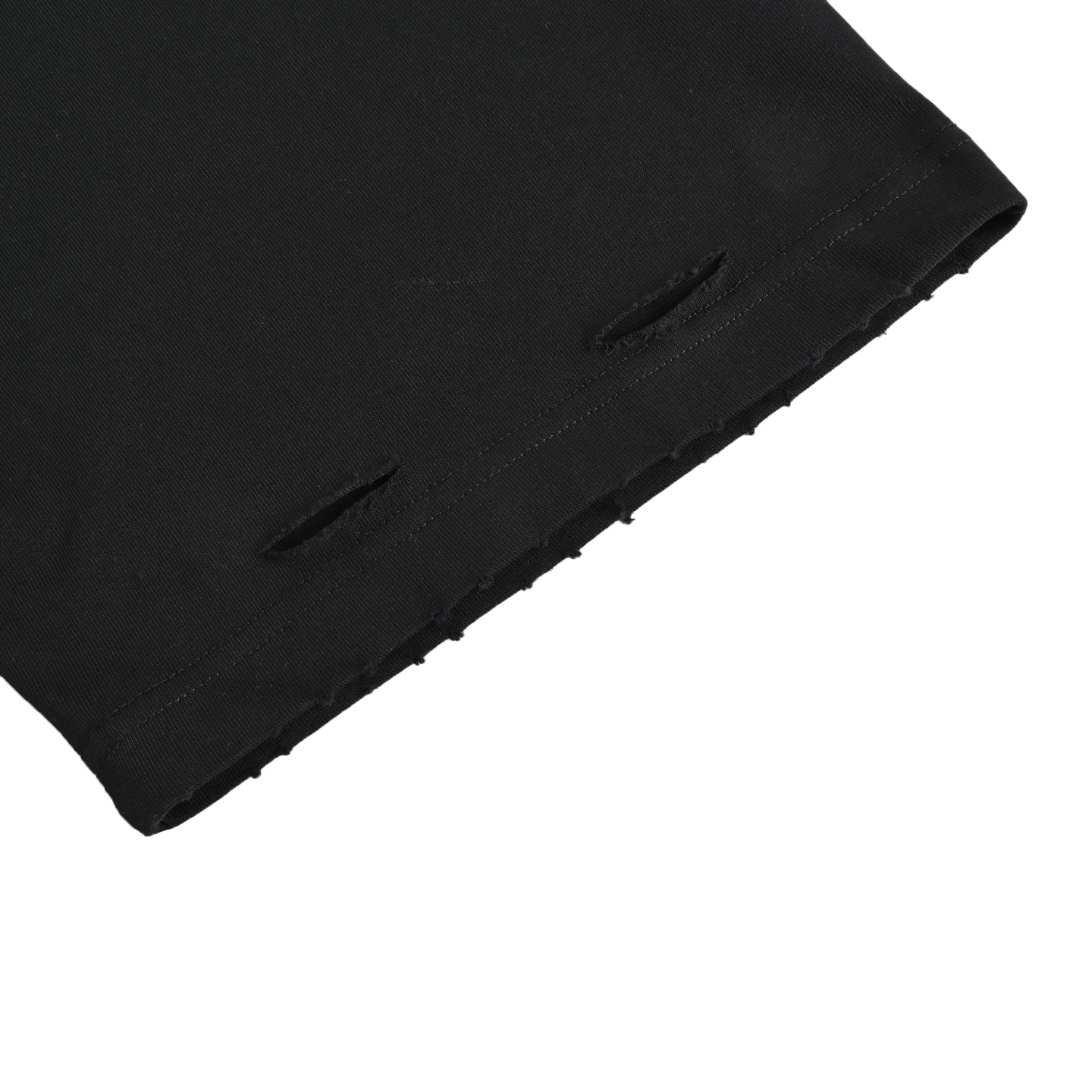 Balenciaga 25ss eye chart cut hole short sleeve