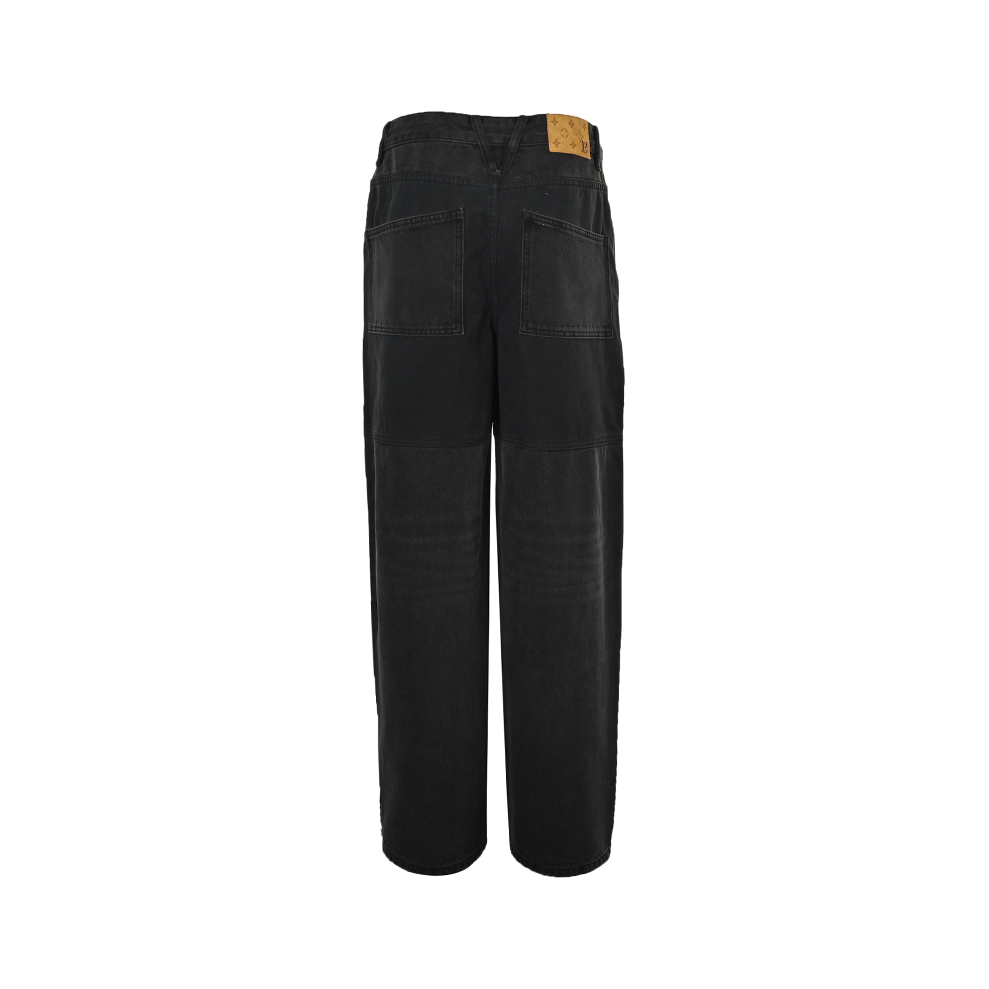 Louis Vuitton 24Fw gradient panel denim trousers