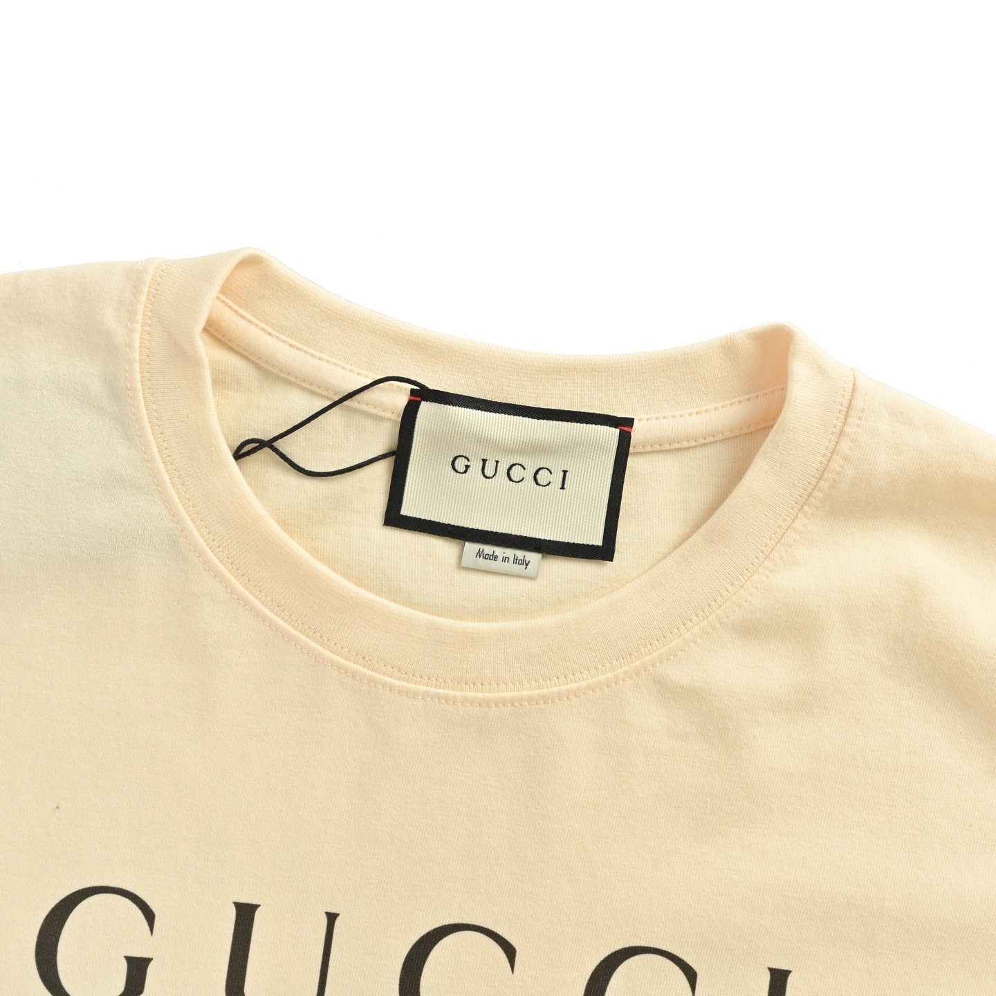 Gucci 25Fw heart leaf plant print long-sleeved T-shirt