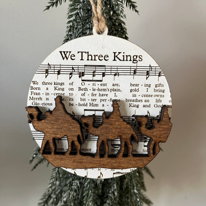 2023 Music Nativity Ornament Set