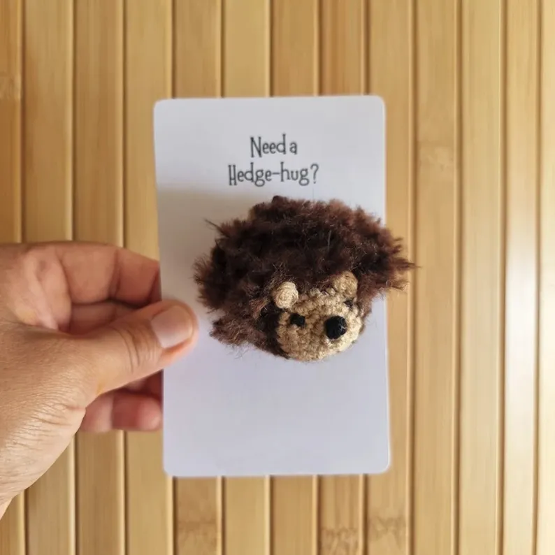 Knitted Animal Pocket Hugs