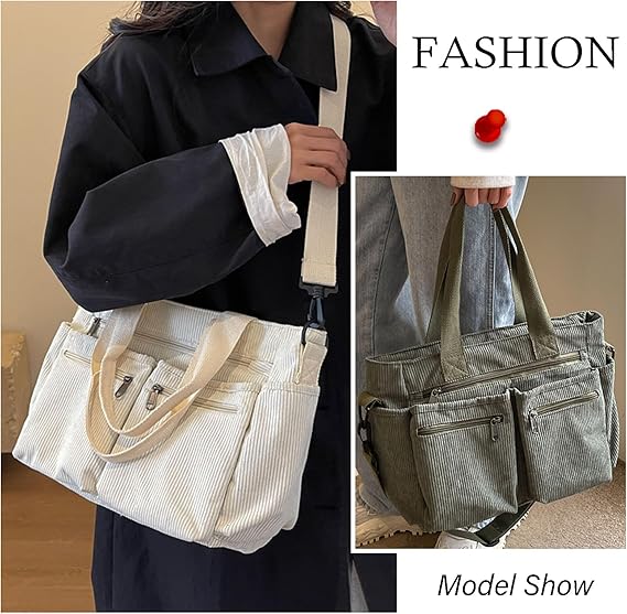 👜👜Versatile corduroy large capacity handbag🔥 (Flash Sale - 50% Off)