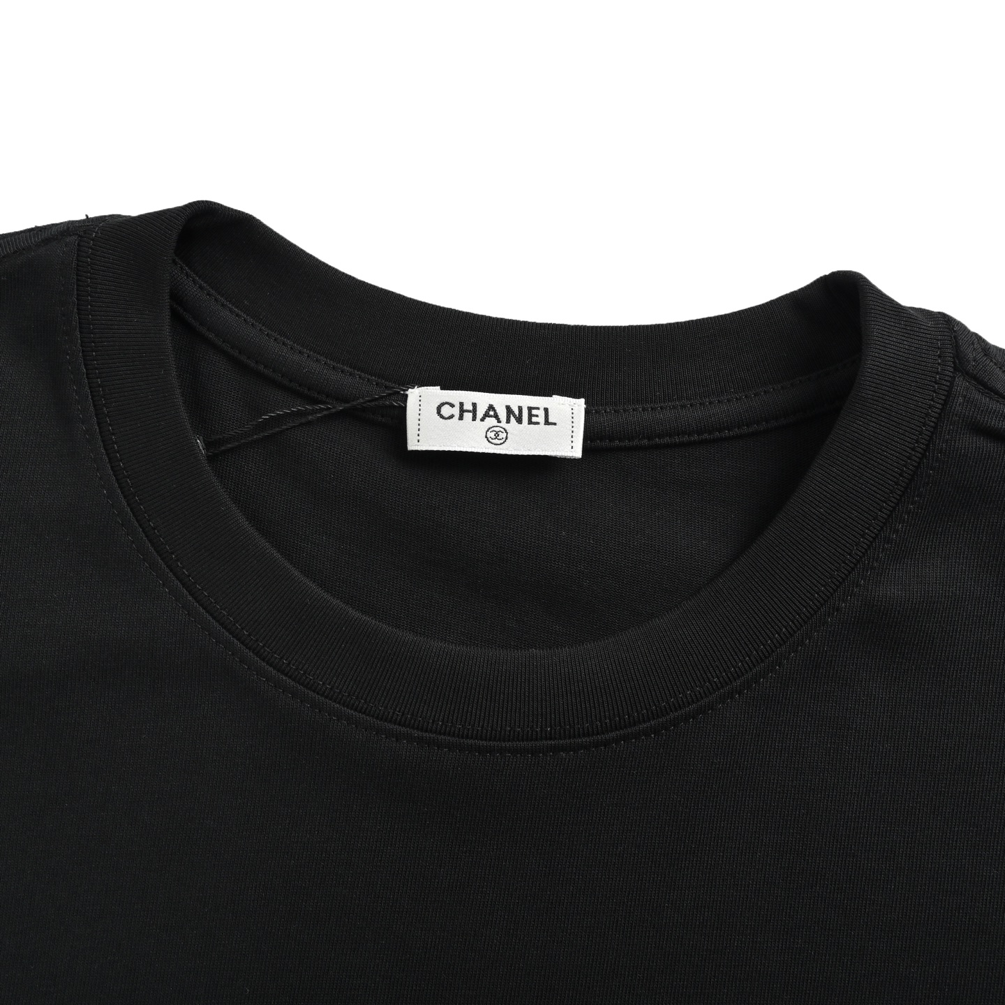 Chanel 25ss hand-painted flower print short sleeve