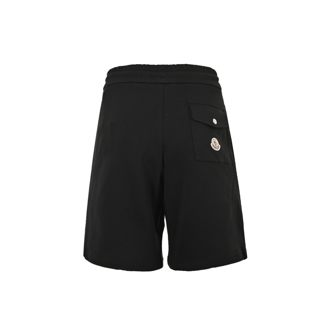 Moncler 24ss Valentine's Day limited edition embroidered cotton shorts