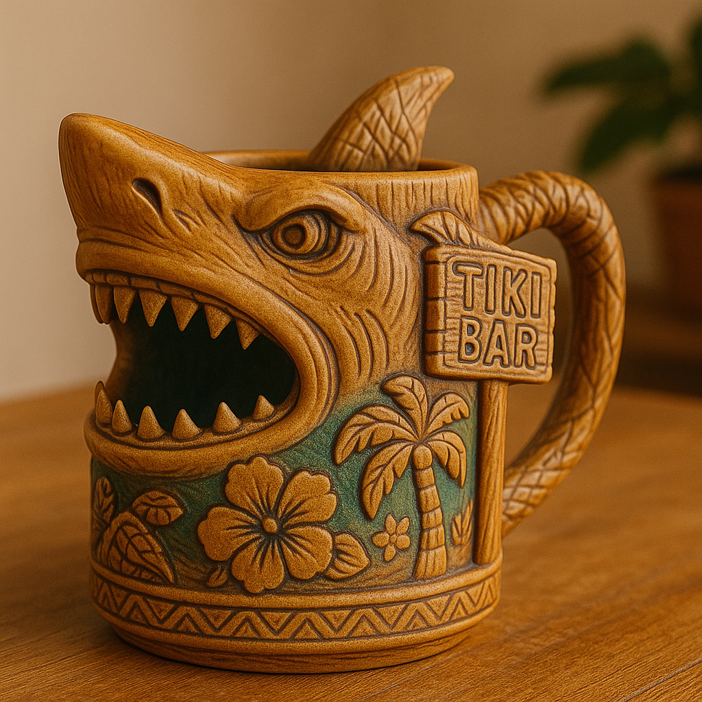 Bite Back Shark Mug
