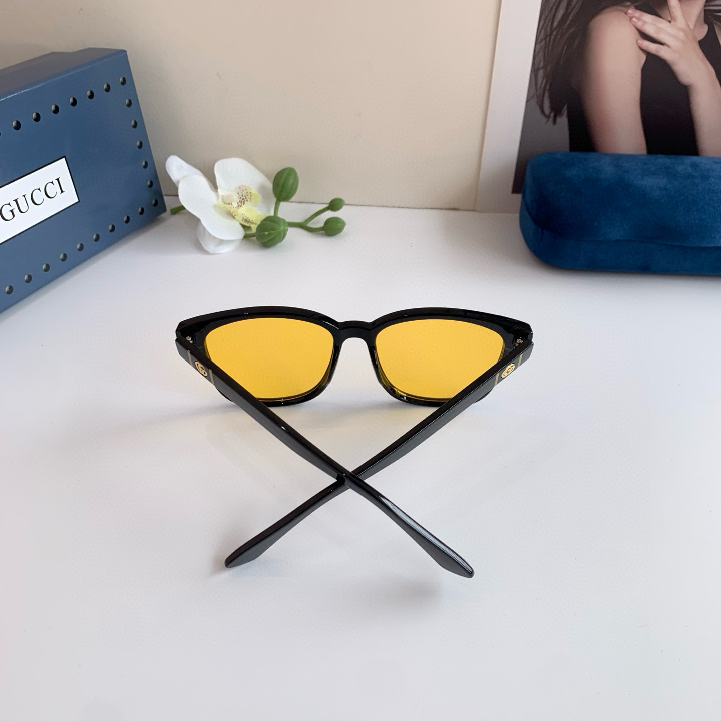 Gucci Round Frame Sunglasses
