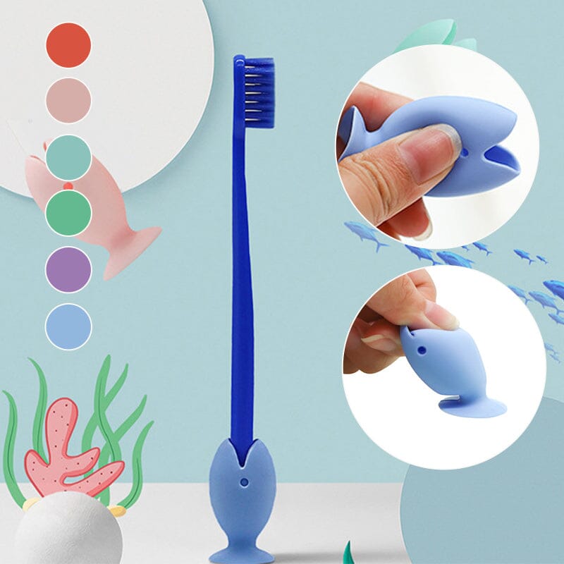 (🌲XMAS Hot Sale- 50% OFF)Cute Standing Tooth Brush Cover Cap(2Pcs/Set)-BUY 3 SETS GET 2 SETS FREE(10PCS)