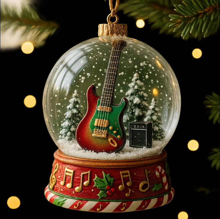 Rockin’ Christmas Harmony Globe