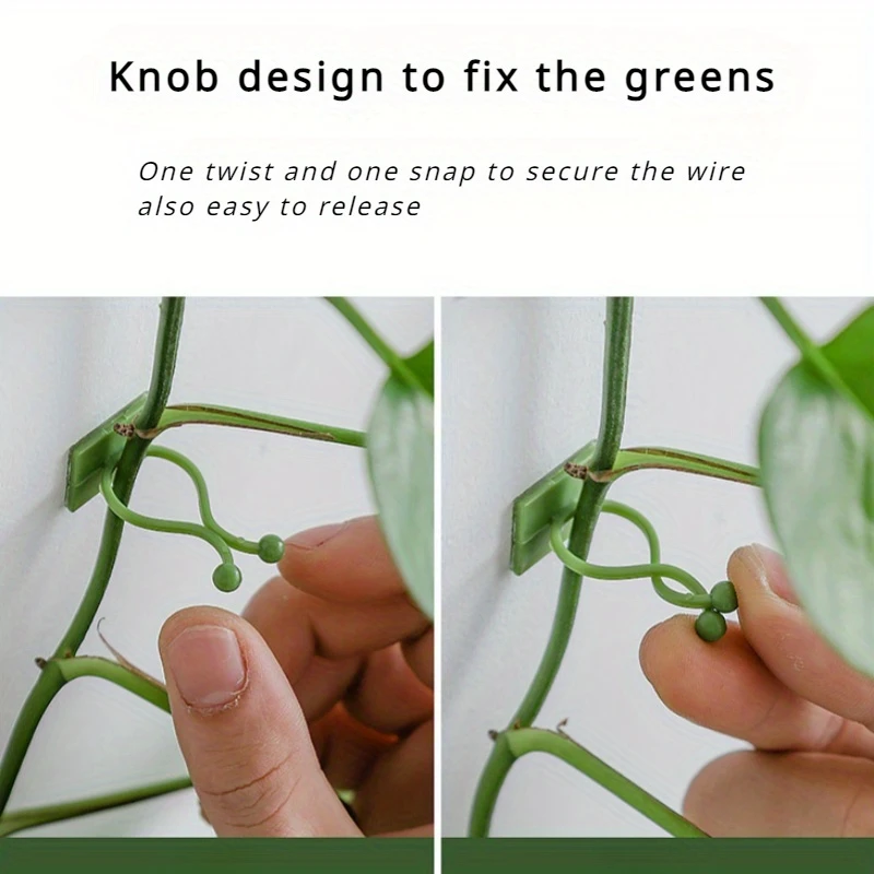 🌿🌿Plant Climbing Wall Fixture Clips