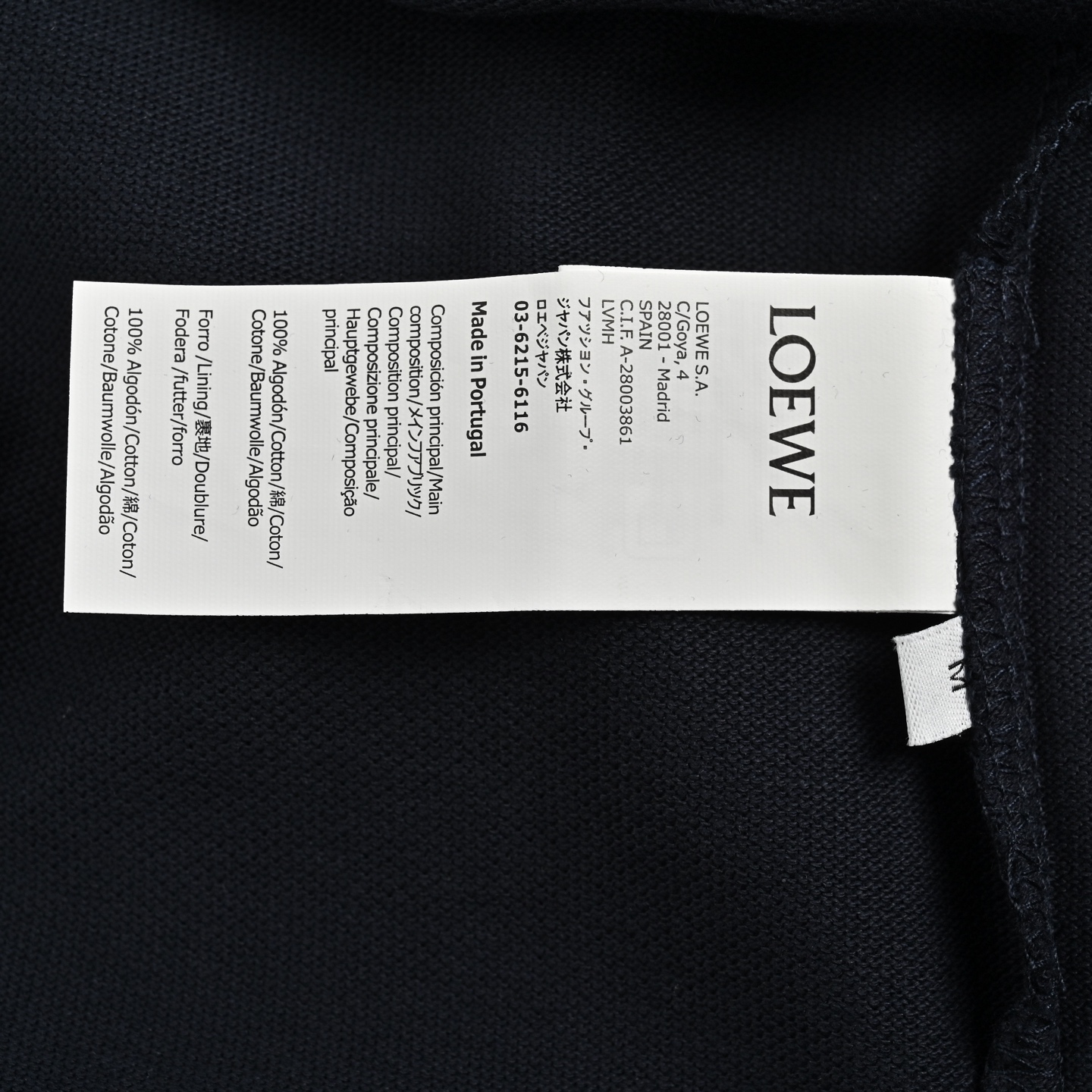 Loewe 25ss Placket Embroidered Logo Polo Short Sleeve