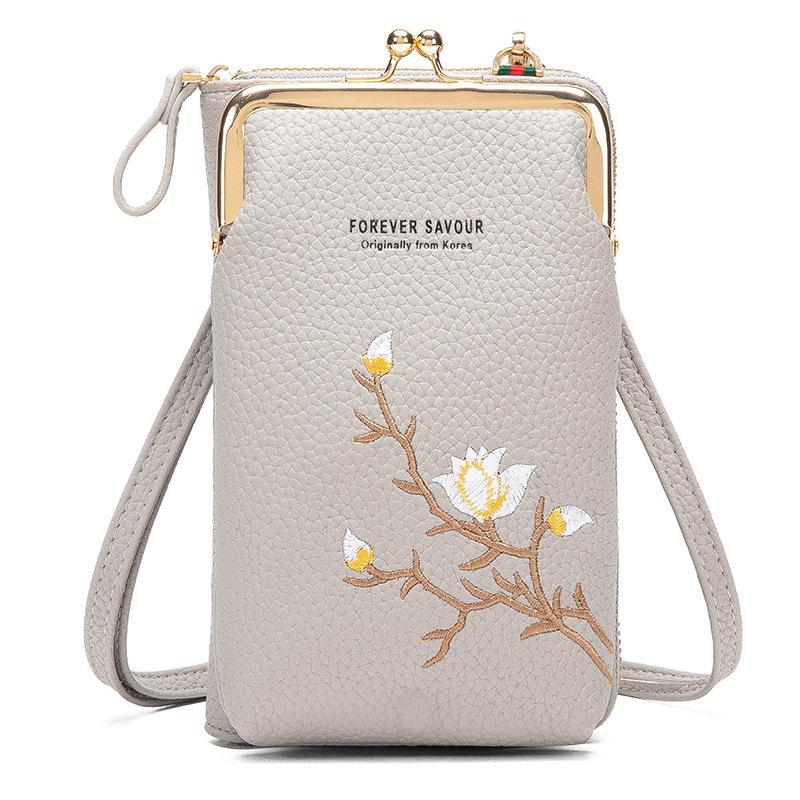 🔥Last Day 50% OFF🔥2025 Women's Versatile Embroidered Mobile Phone Bag