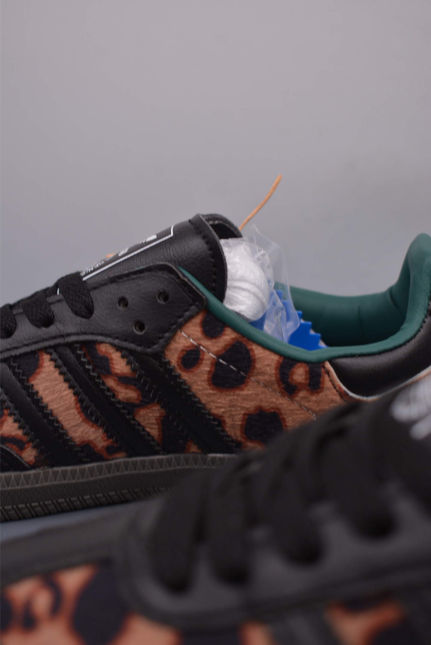Adidas Originals Samba OGBlack Green Leopard JI3215