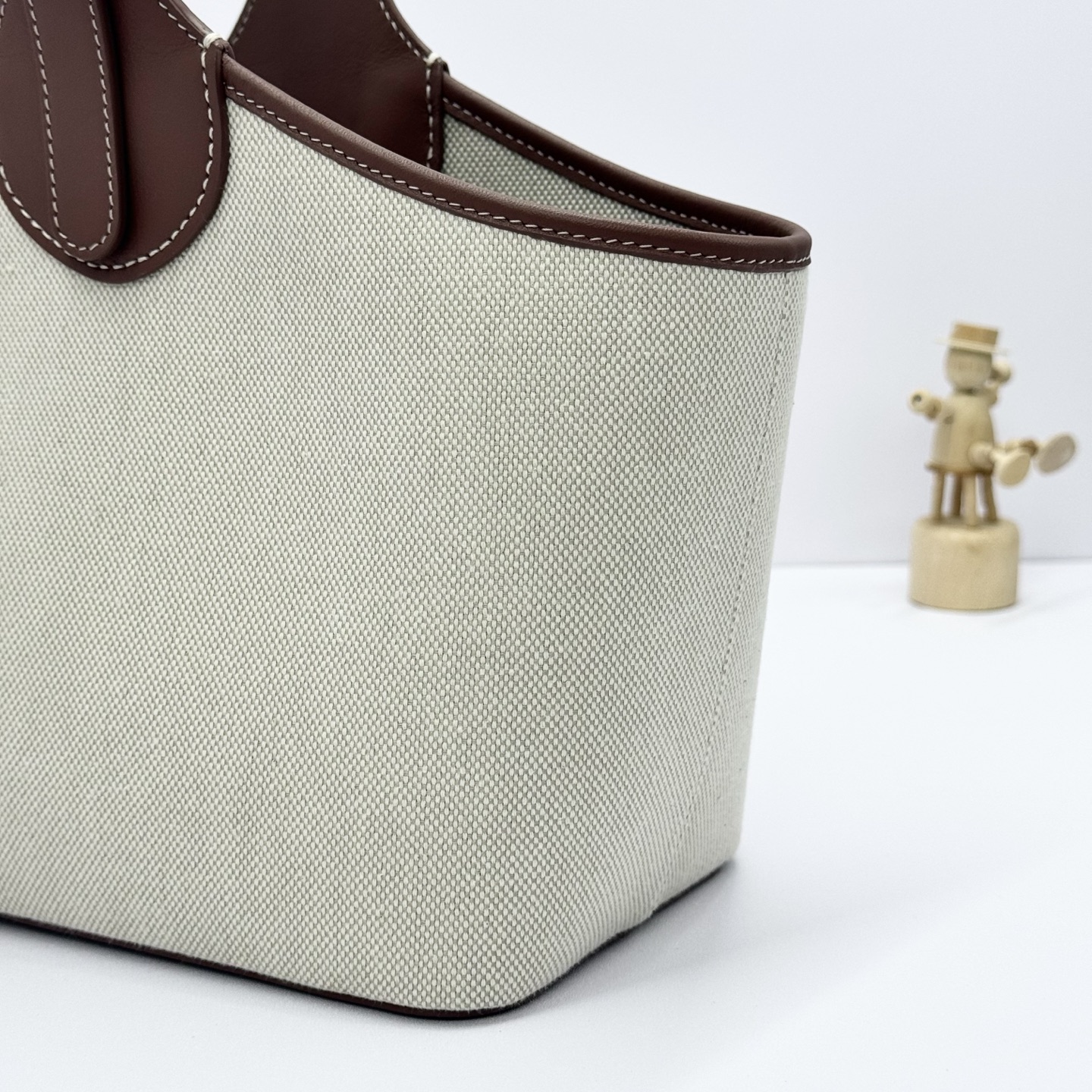 Loro Piana Bobbin Canvas Bag