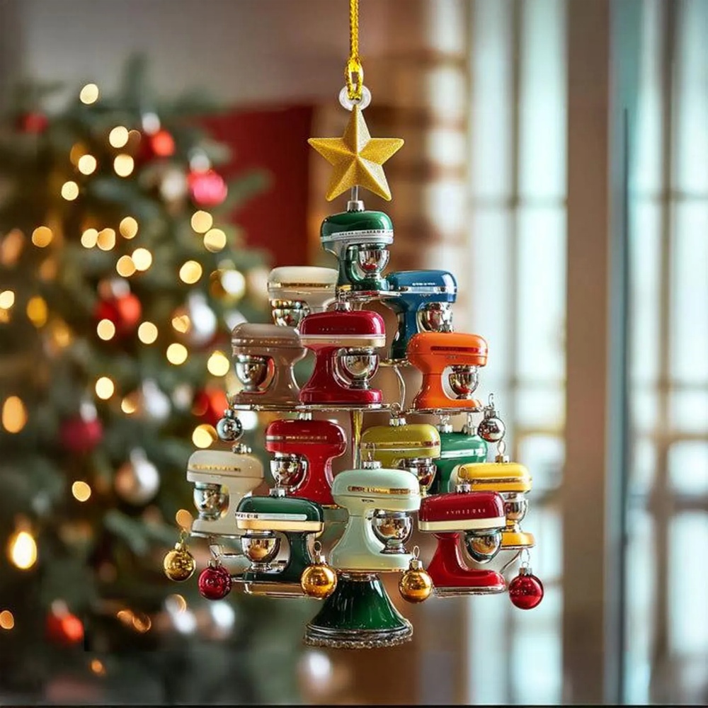Bakery Machine Christmas Ornament