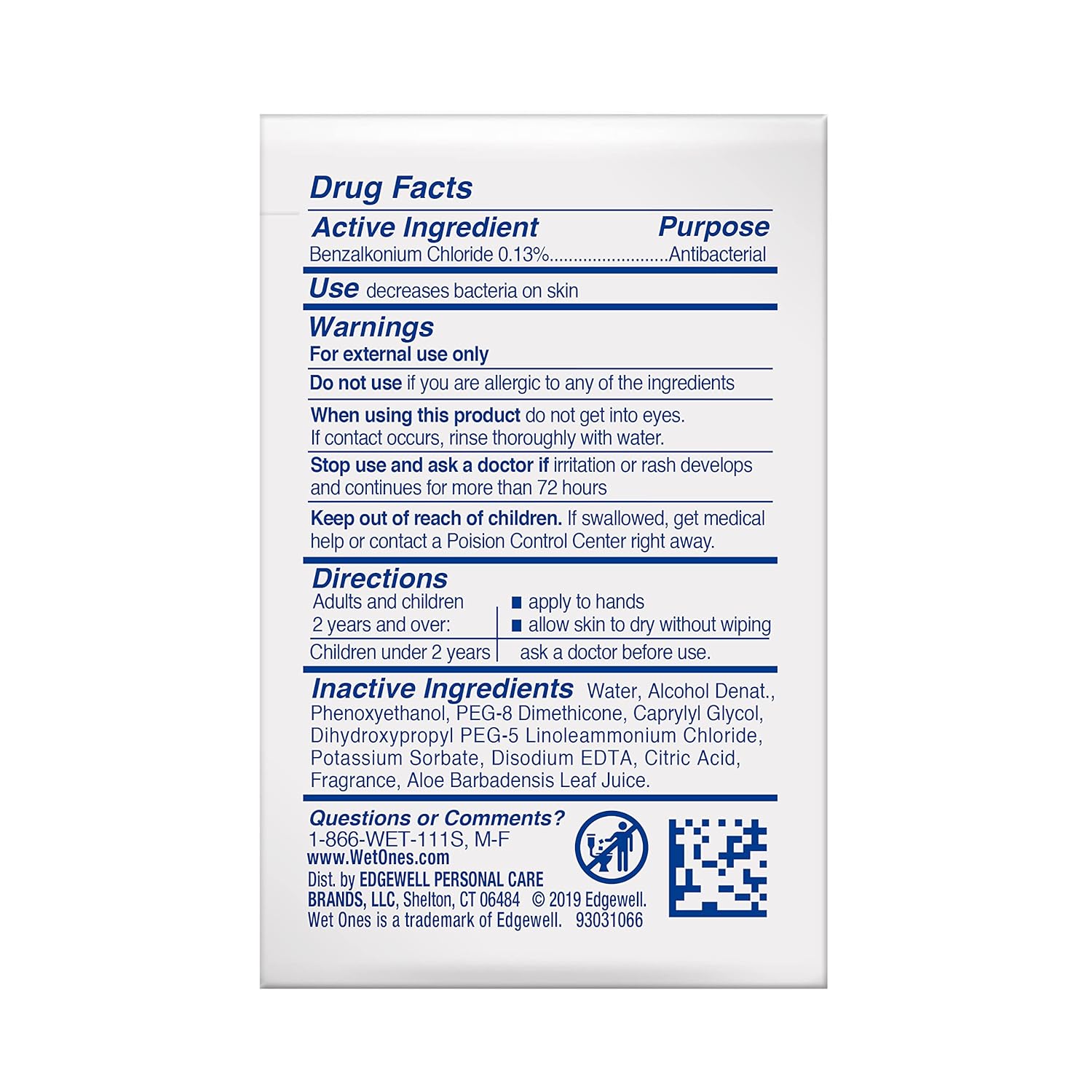 Wet Ones Antibacterial Hand Wipes Singles, Fresh Scent Wipes | Individual Wipes, Antibacterial Wipes, Hand Wipes Individually Wrapped | 24 ct. (6 pack)