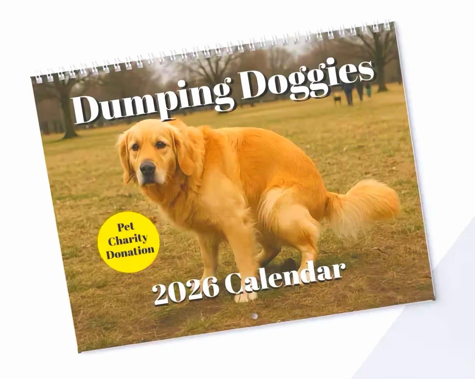 2026 Pooping Dogs Calendar