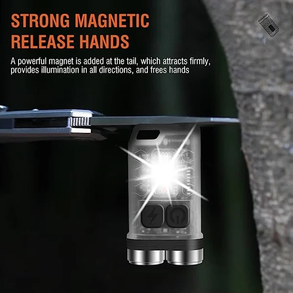 👍Last Day Promotion 50% OFF 💥 EDC Multi-Function Keychain Flashlight