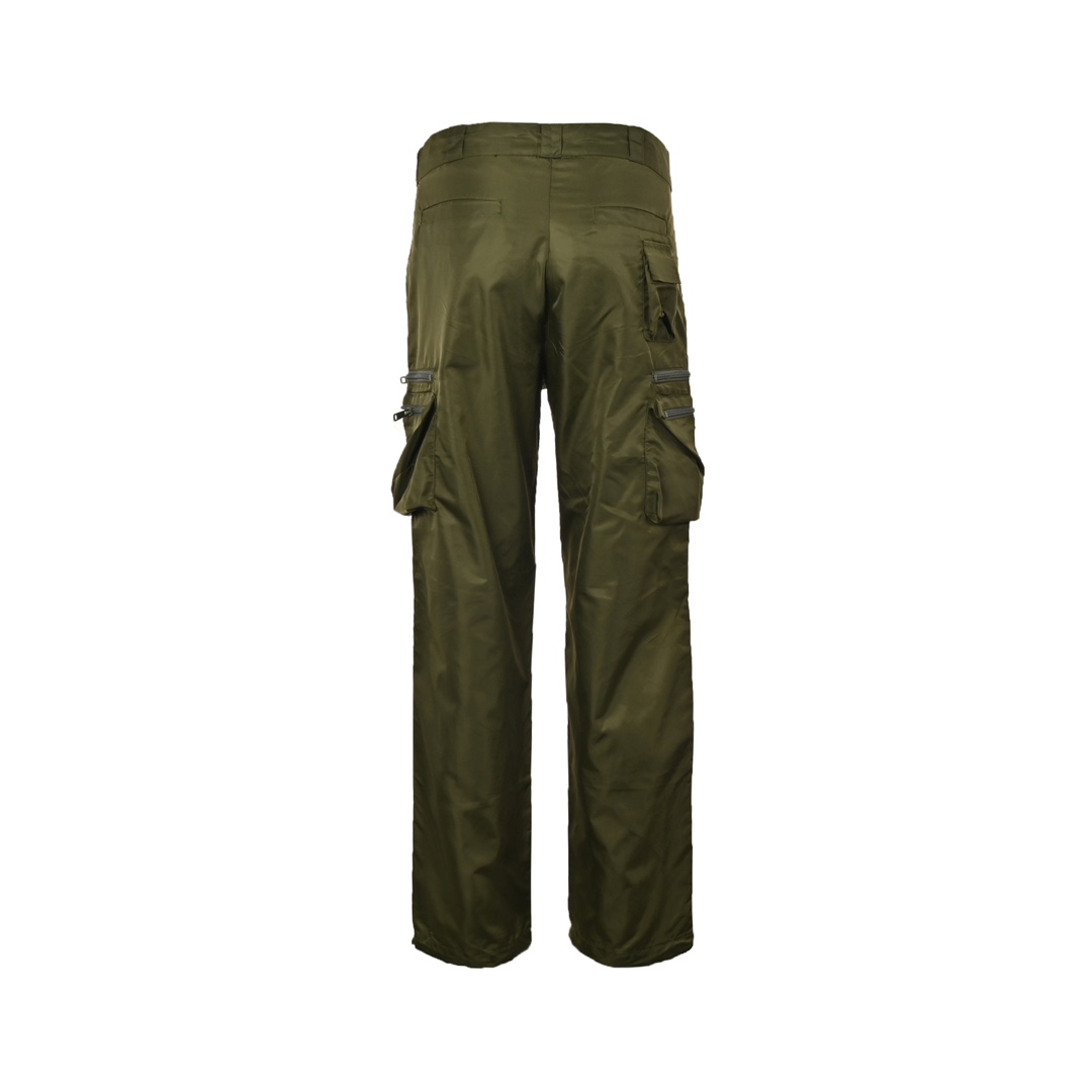 Prada 24Fw cargo pocket recycled nylon trousers