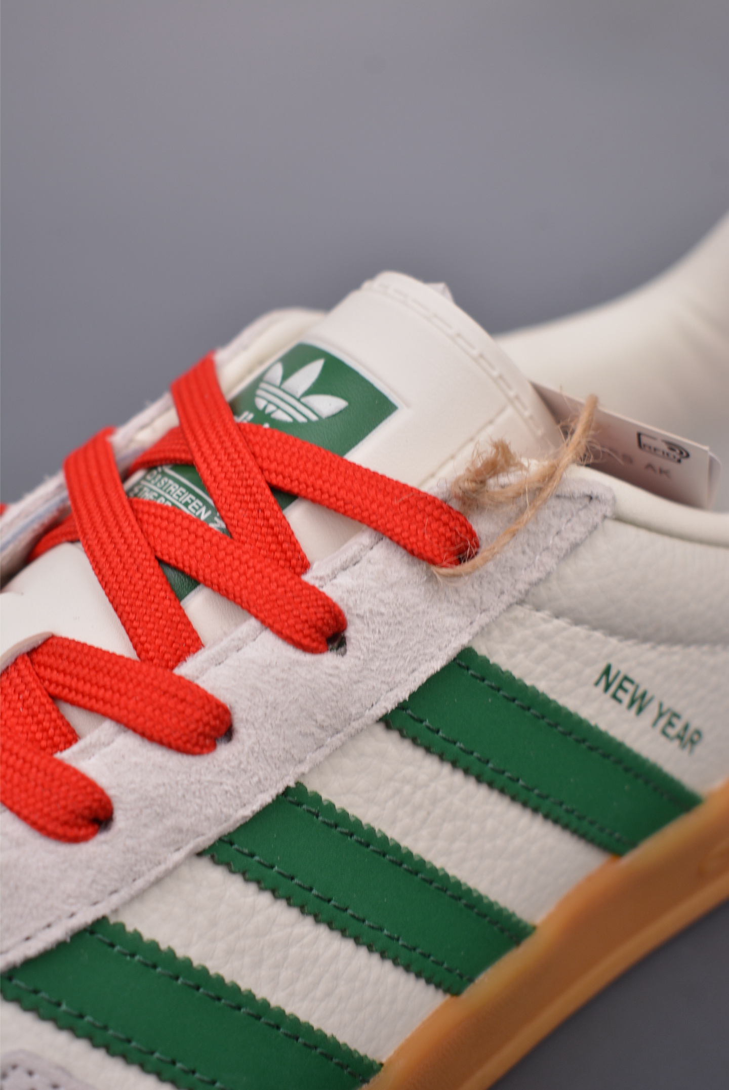 Adidas Samba OG White, Red and Green CH6336