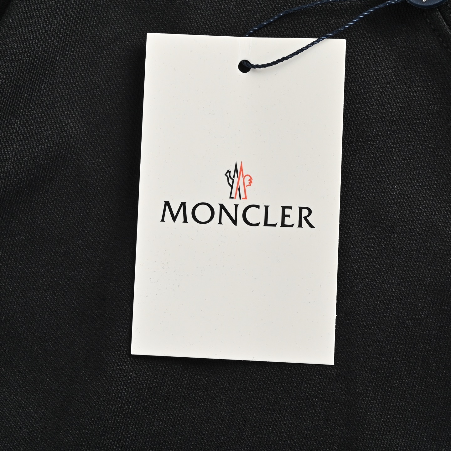 Moncler 25ss embroidered letter logo short sleeve