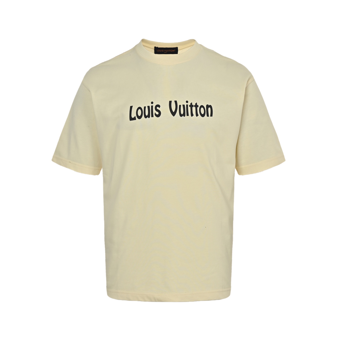 Louis Vuitton front and back letter print short sleeves