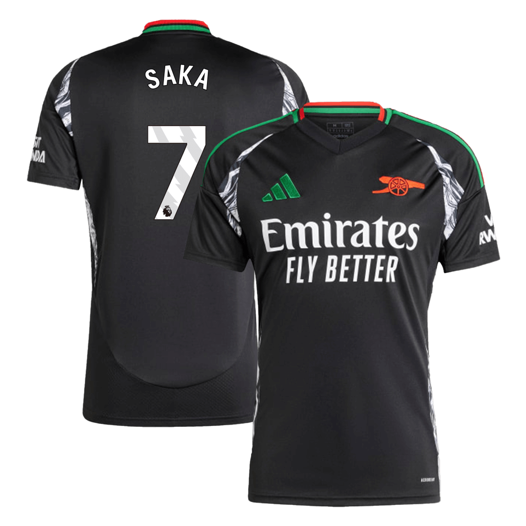 SAKA #7 Arsenal Away Football Shirt 2024/25
