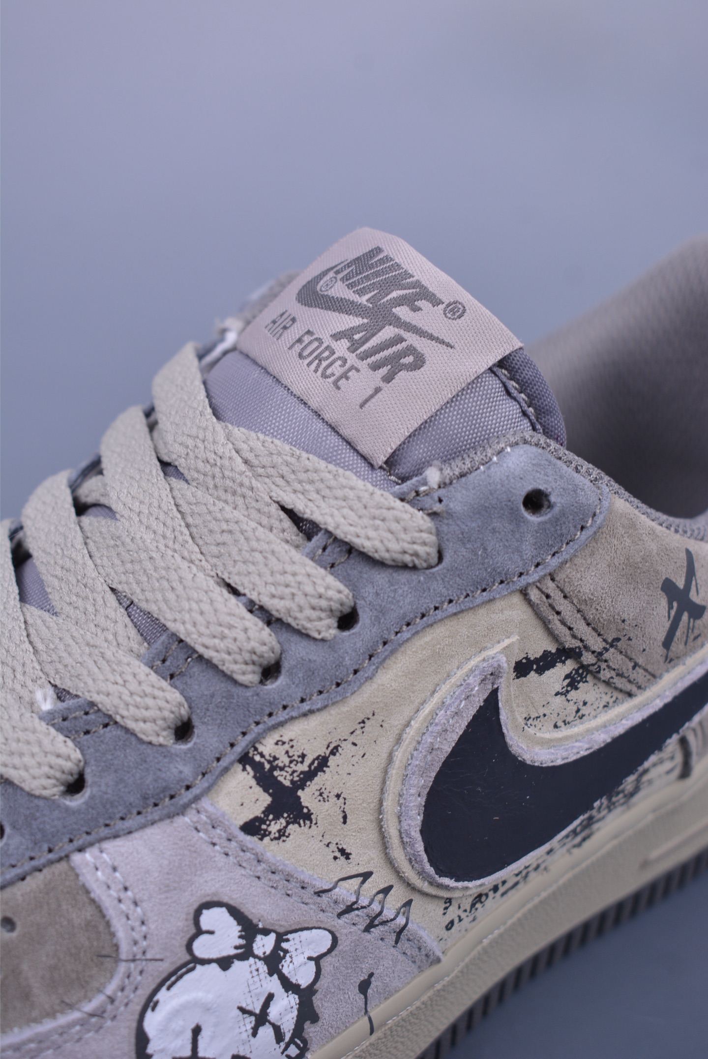 Nike Air Force 1 07 Low Sneakers Dark Skull YD2425-660