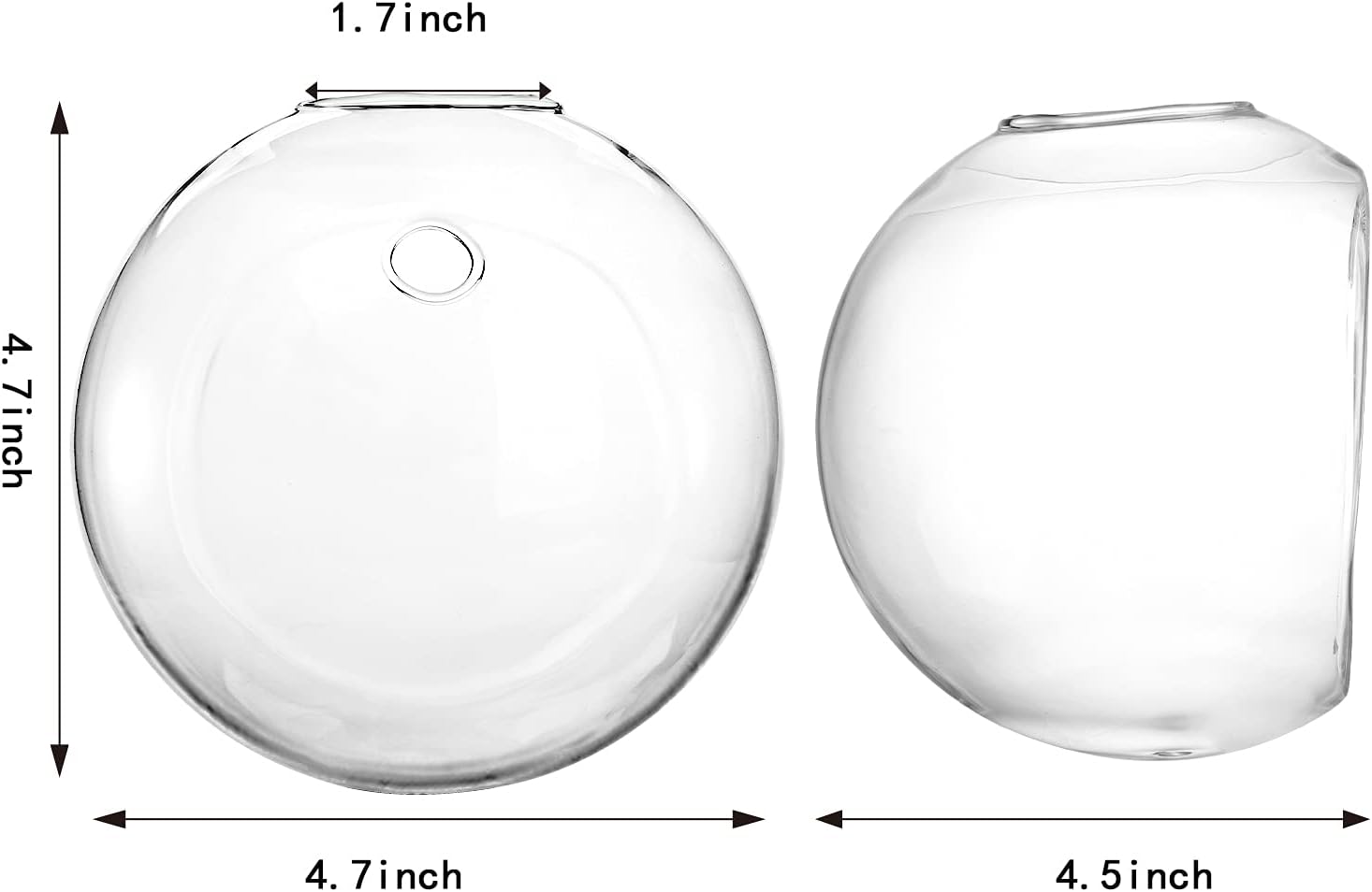Wall Hanging Planter Propagation Station Glass Flower Vase