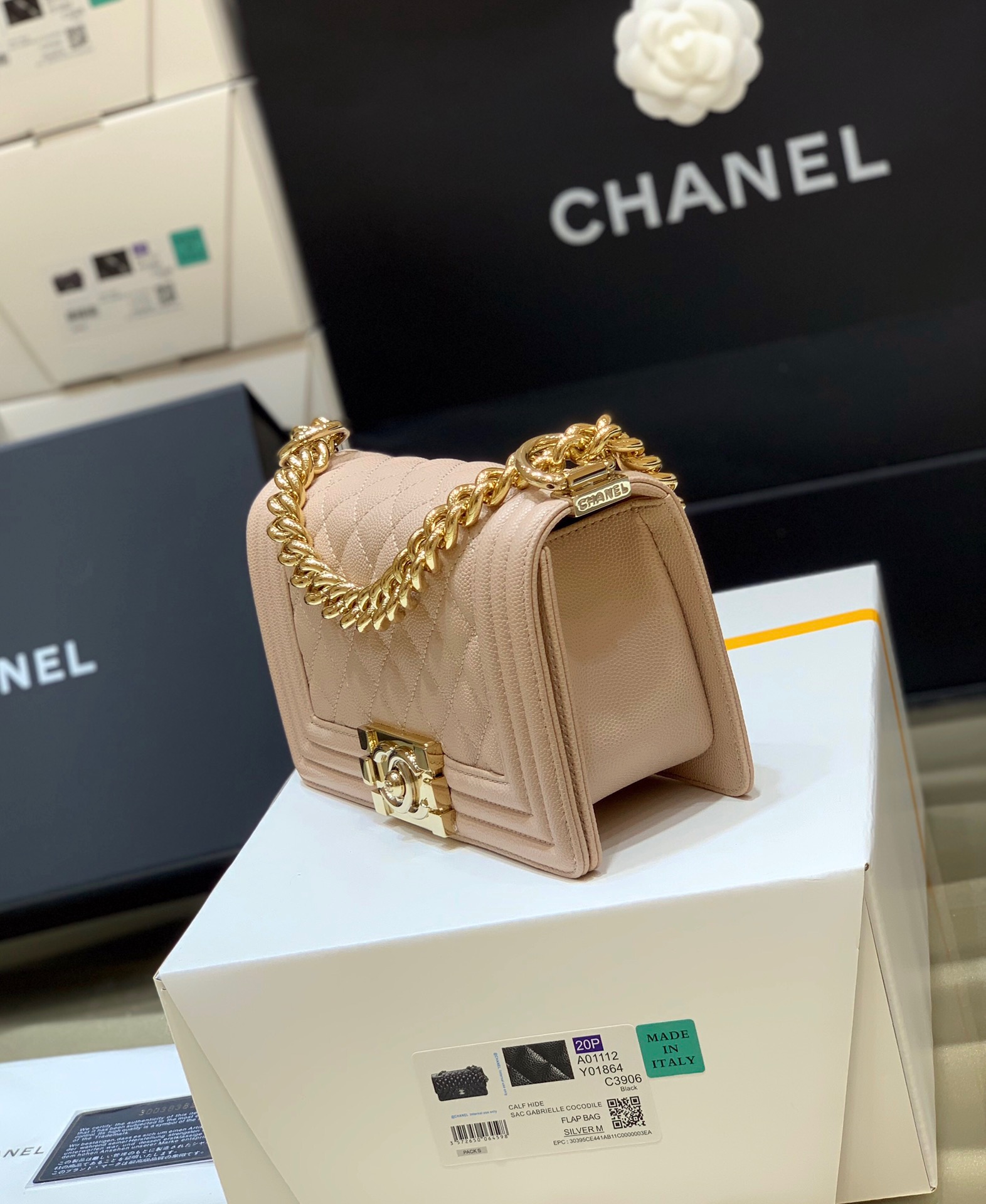 Chanel BOY Handbag A67086