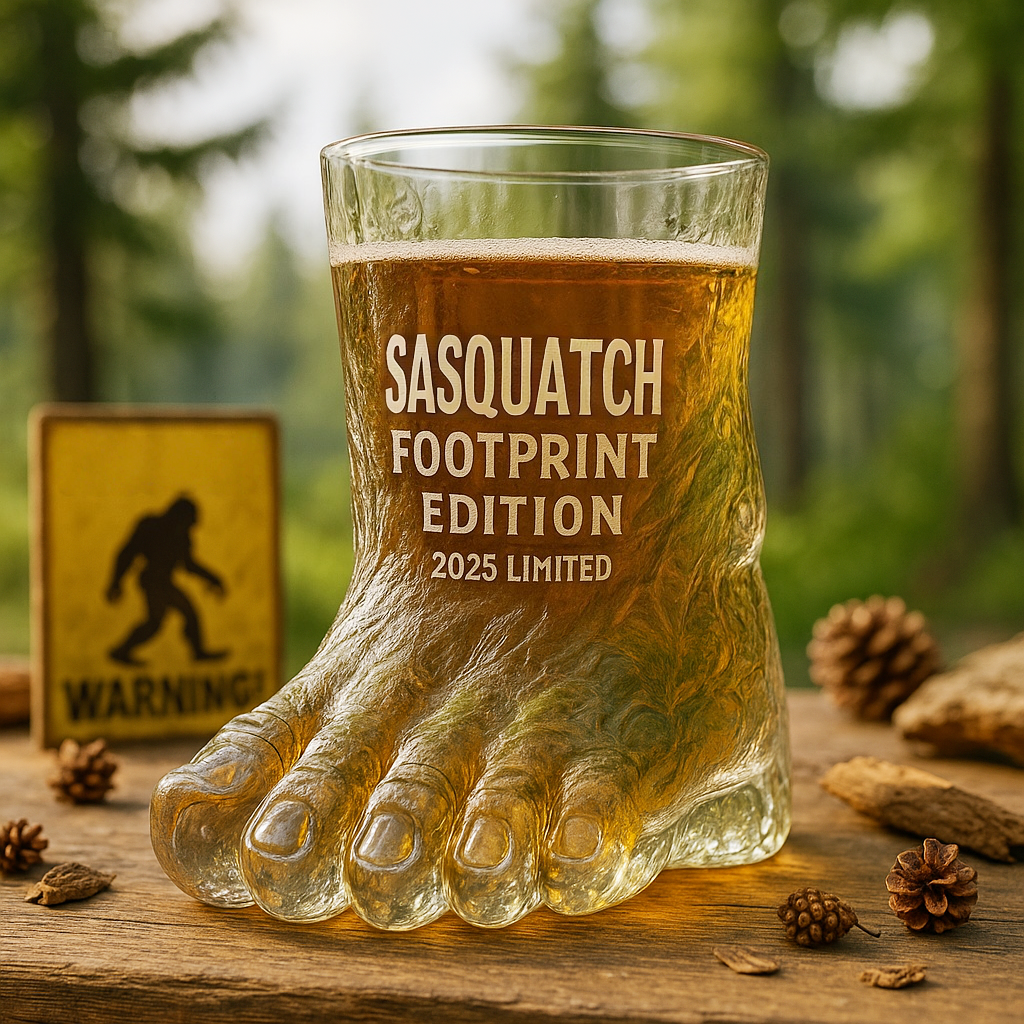 SASQUATCH Glass Cup