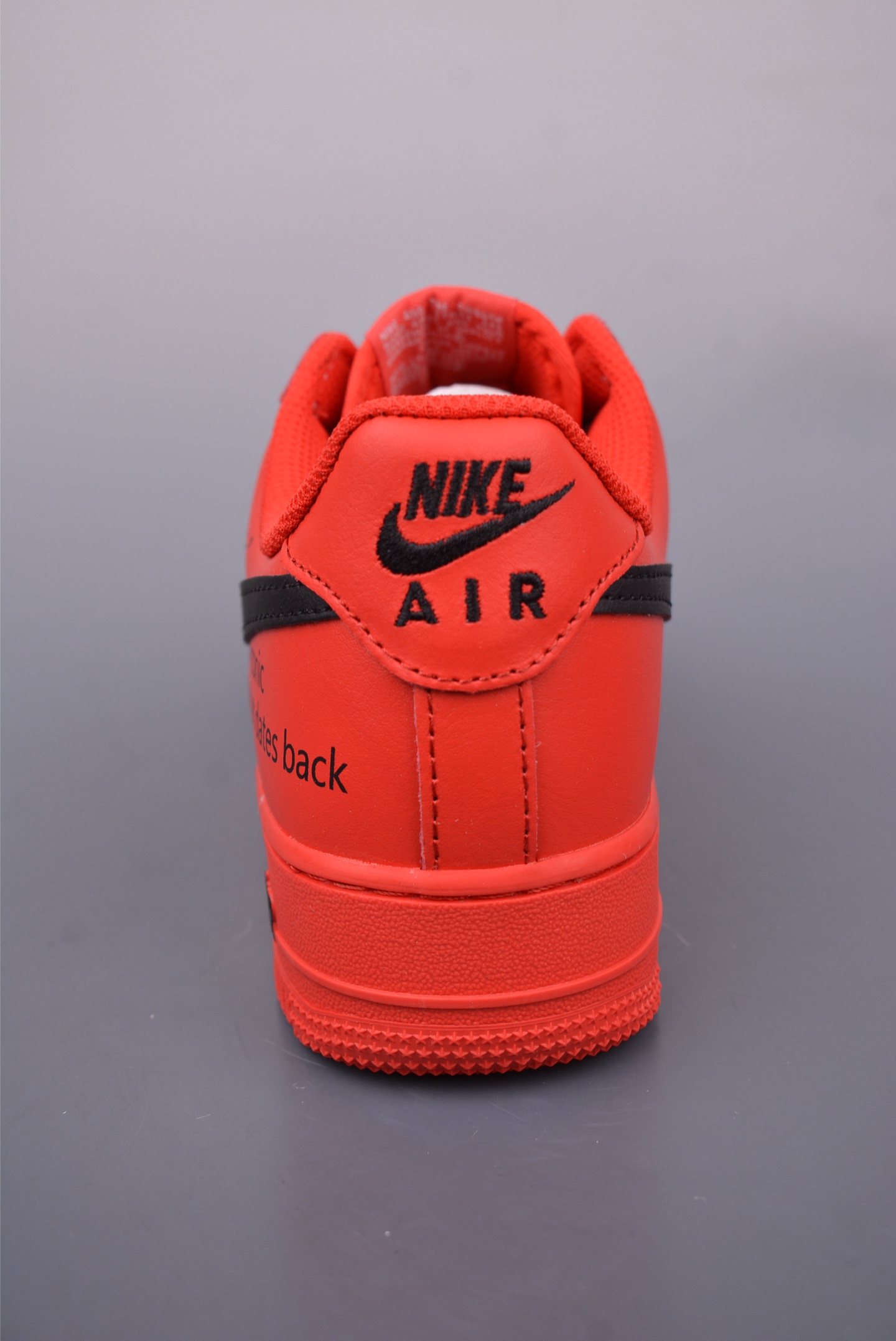 OFF WHITE x Nike Air Force 1’07 Low Sneakers “Red and Black” FD7039-600