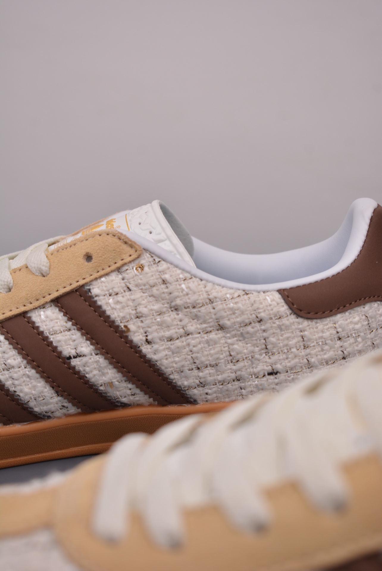 Adidas Gazelle Indoor Trainers Brown Cotton