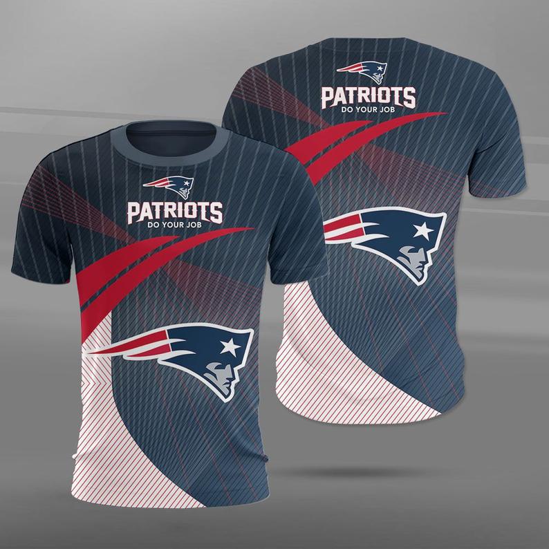 NEW ENGLAND PATRIOTS 3D T-SHIRT NEP027