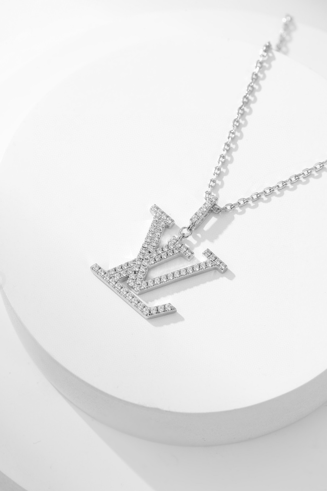 Louis Vuitton Alphabet Diamond Necklace