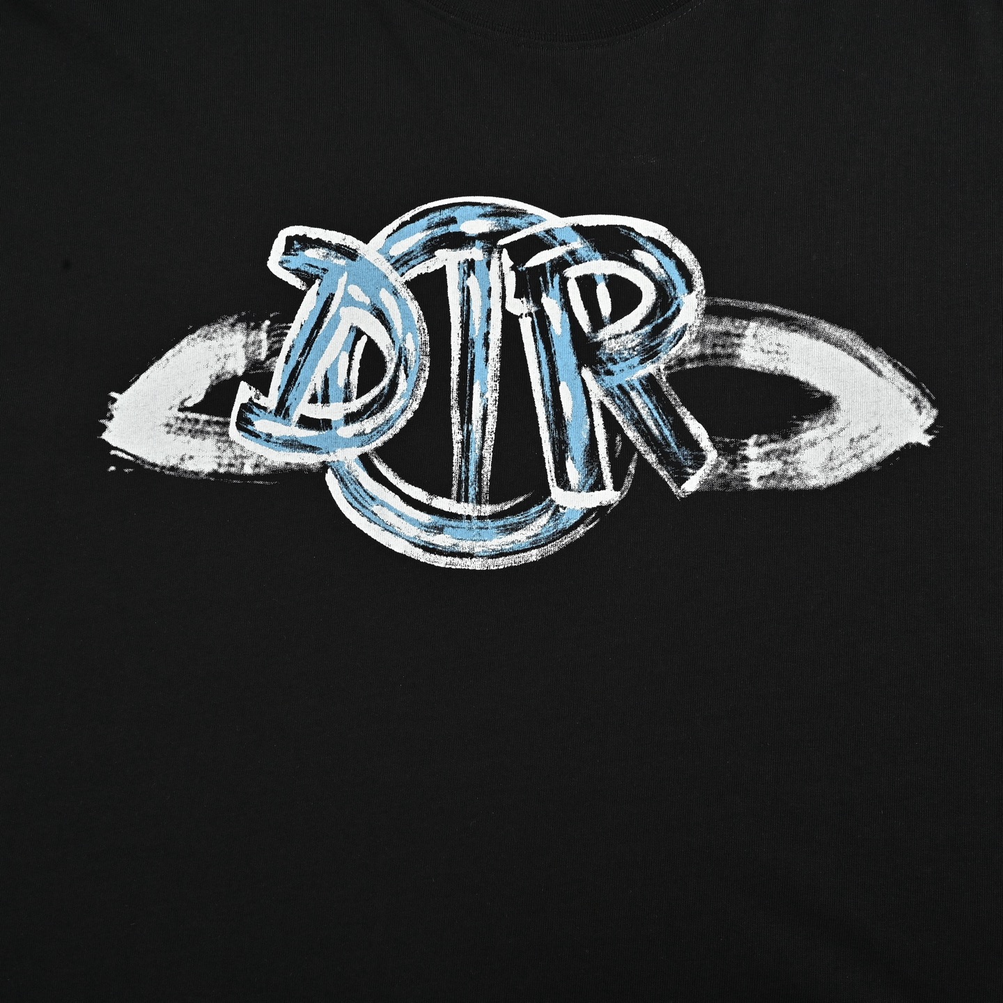Dior 25ss inspired graffiti print short sleeves