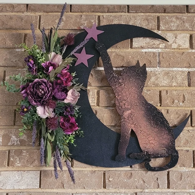 (🔥Last Day Promotion-SAVE 50% OFF)Art Halloween Lunar Decor Kitty Lovers Gift-🔥BUY 2 GET 10% OFF & FREE SHIPPING