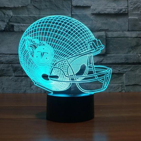 TENNESSEE TITANS 3D LED LIGHT LAMP