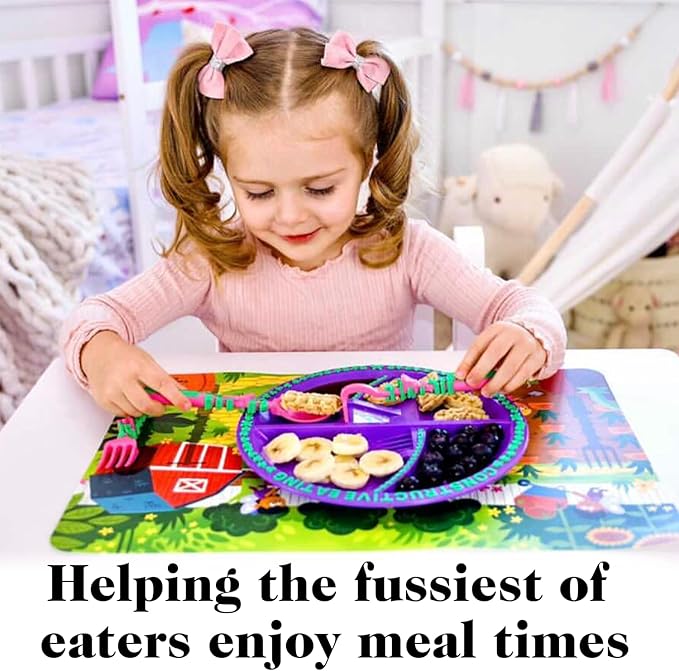 👶👶Kids Cute Cutlery Set of 3🔥🔥 (Makes Baby Love Eating)