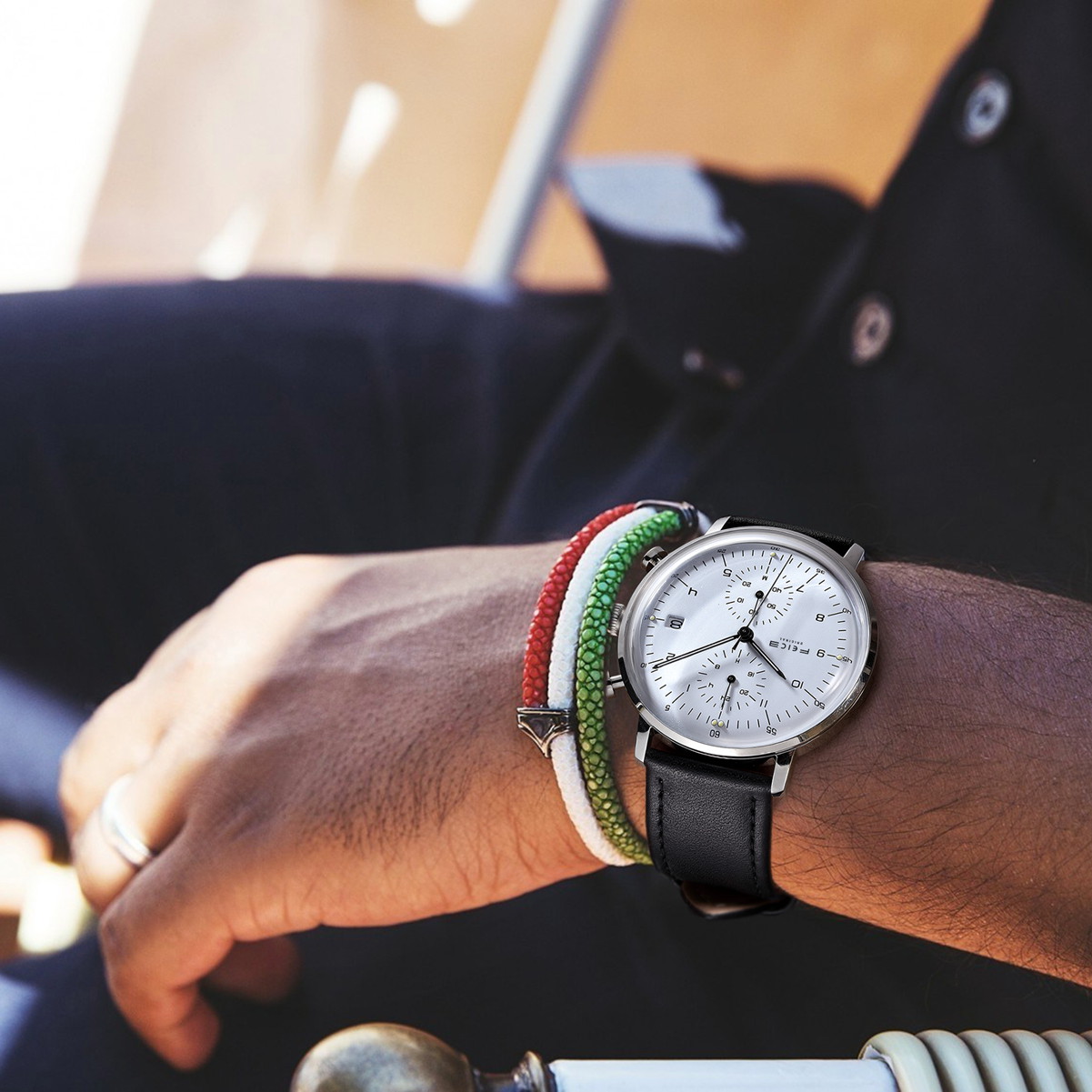 FS021 Dual -Time Quartz Watch