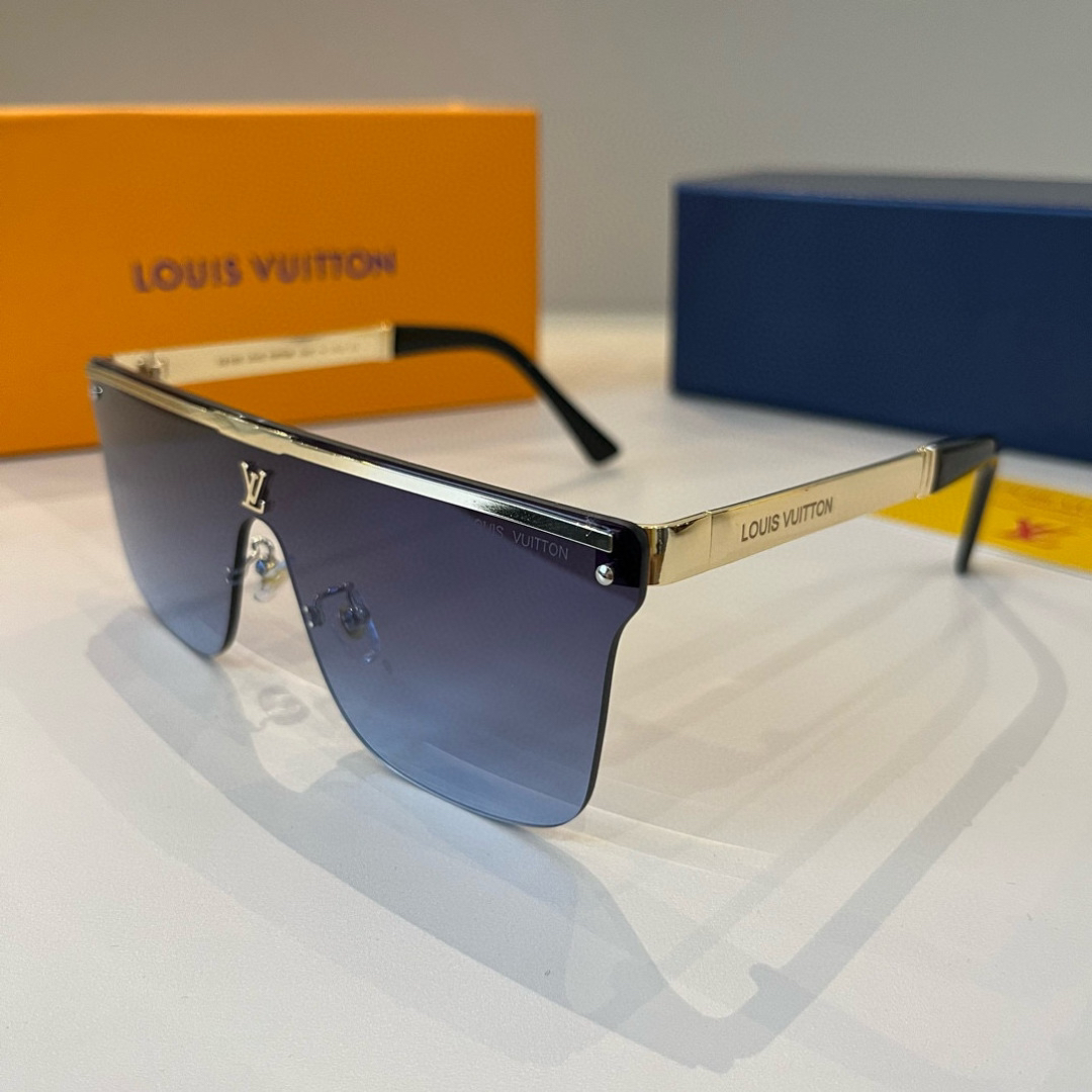 Louis Vuitton half-rim sunglasses