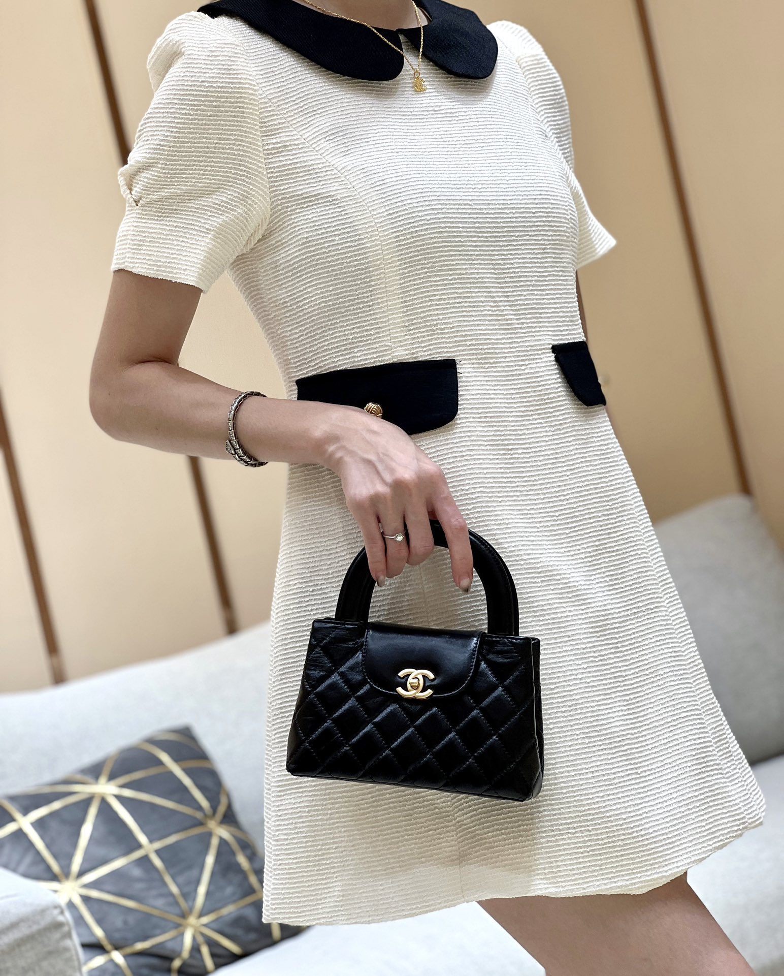 Chanel 24P Kelly Handbag AS4416