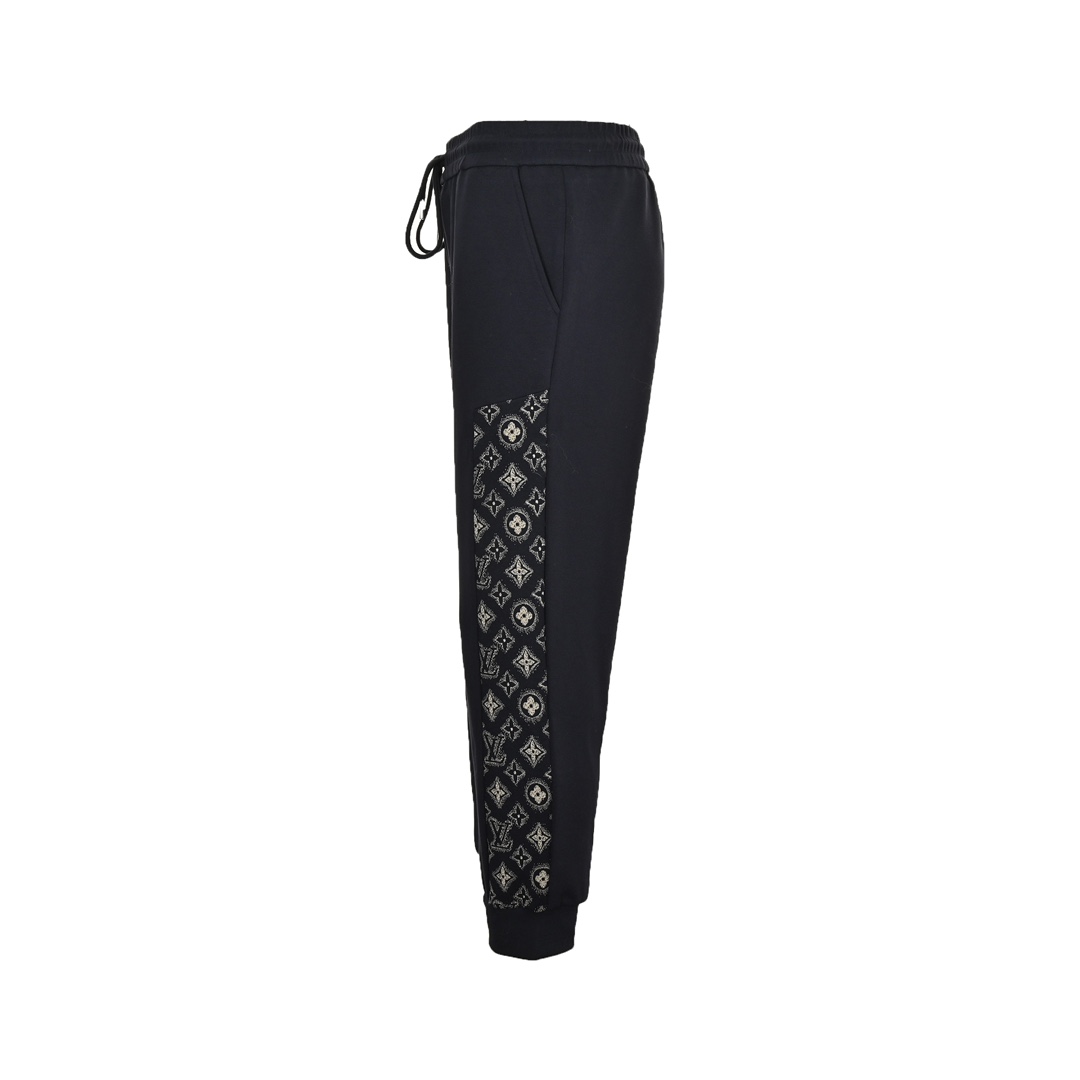 Louis Vuitton Allover monogram pattern sports suit trousers