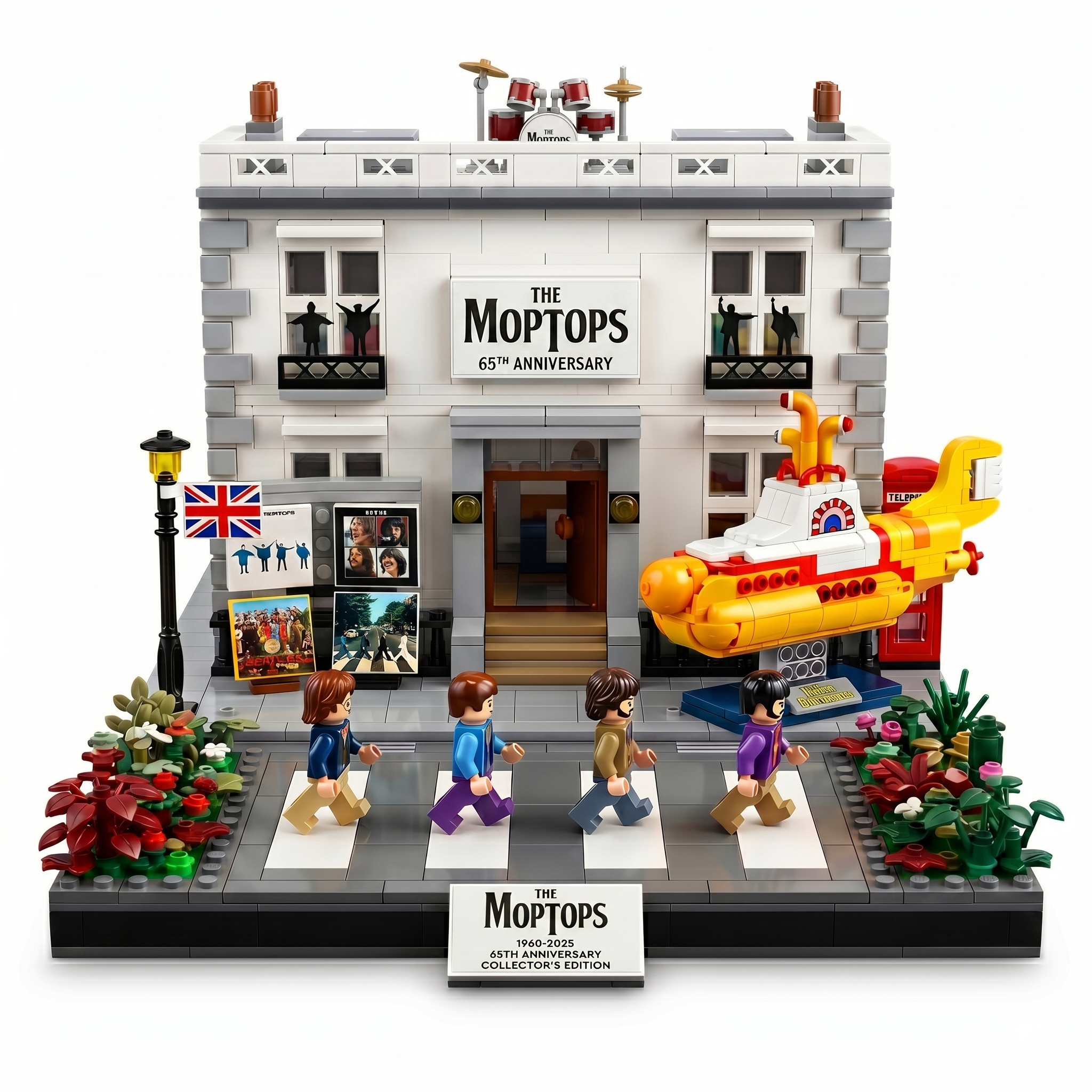 The Beatles 65th Anniversary Collector’s Edition Building Set