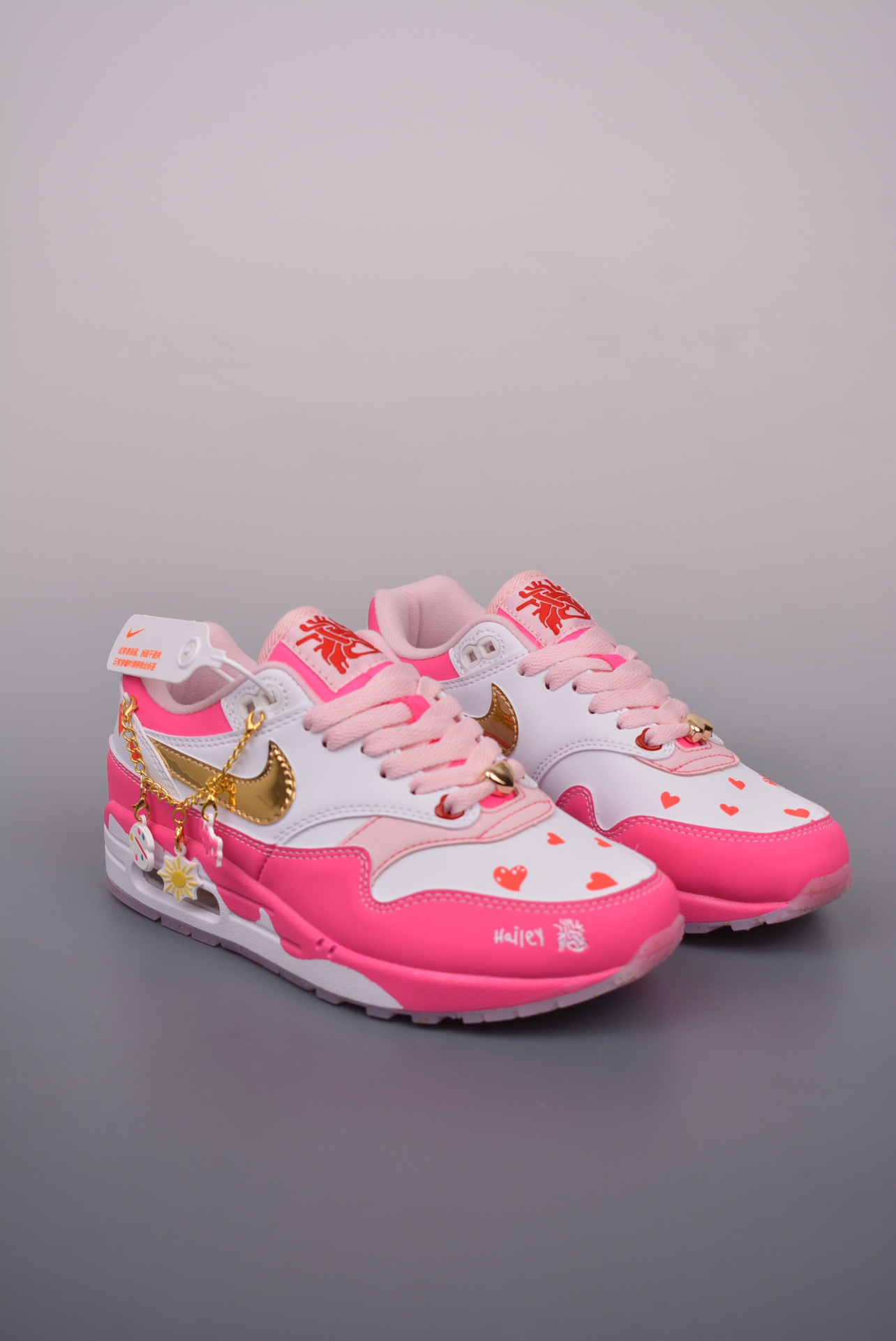 Doernbecher Freestyle x Nike Air Max 1 '86 Hailey Pink and White FZ3021-919