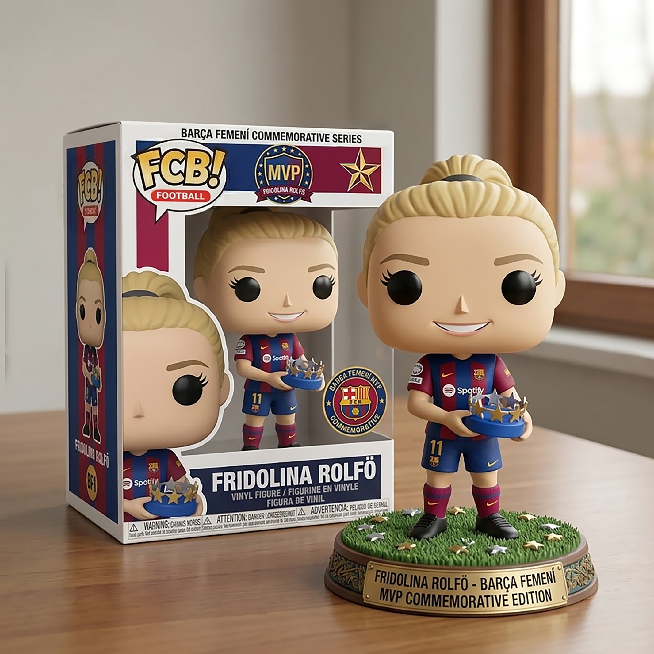 ⚽ Fridolina Rolfö Barça Femení MVP Commemorative Pop!