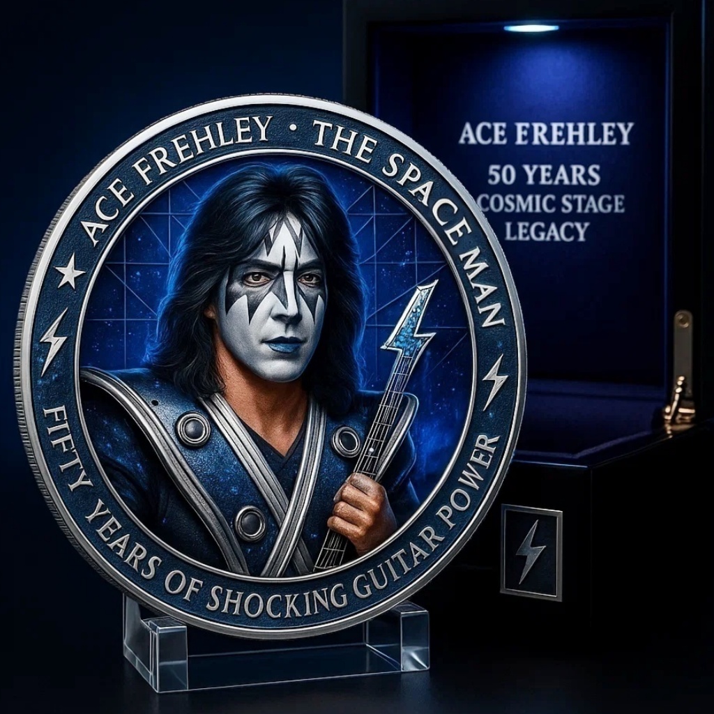 KISS 50th Anniversary Commemorative Coins