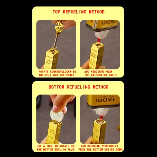 Gold Bar Lighter (🔥The best gift for a man)