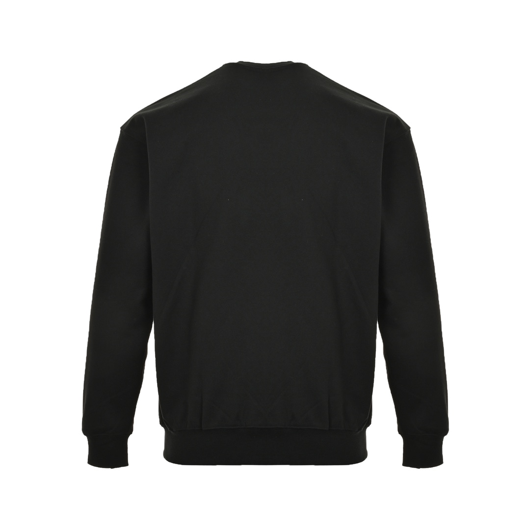 Dior 24Fw carrot print crew neck sweatshirt