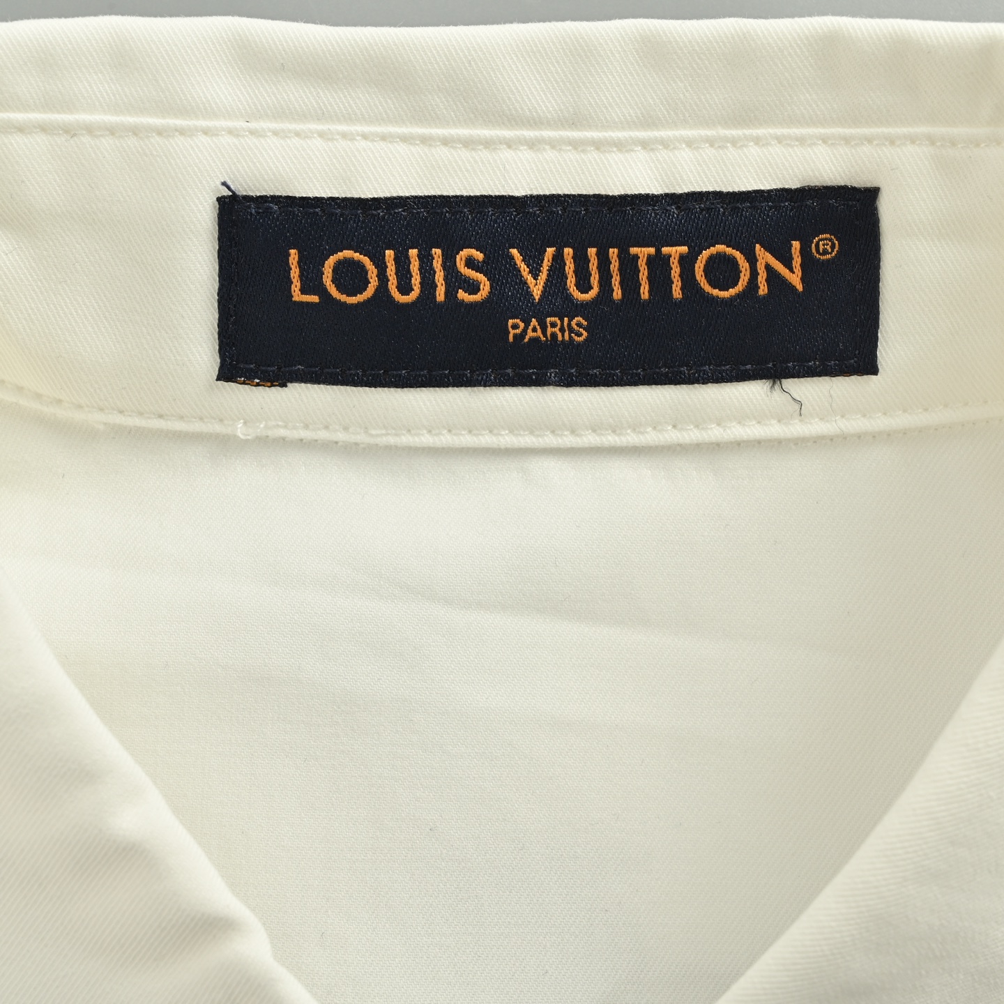 Louis Vuitton 25ss short-sleeved shirt with embroidered monogram logo